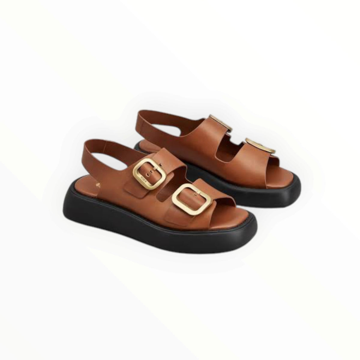RT006593 - Tod's Buckle-Fastened Sandals - Tan - Size 39