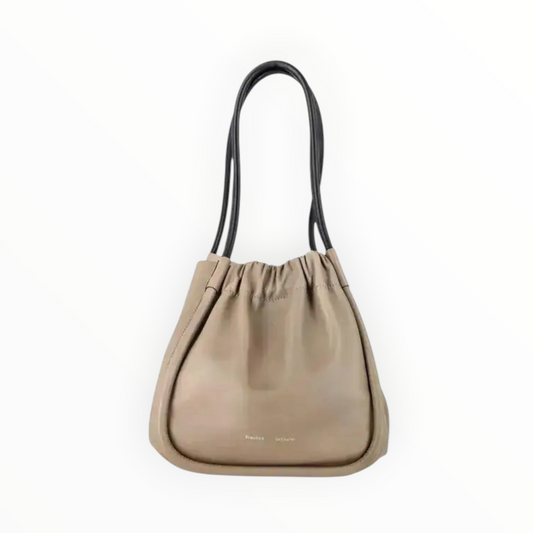 Proenza Schouler Ruched Tote - Khaki/Black