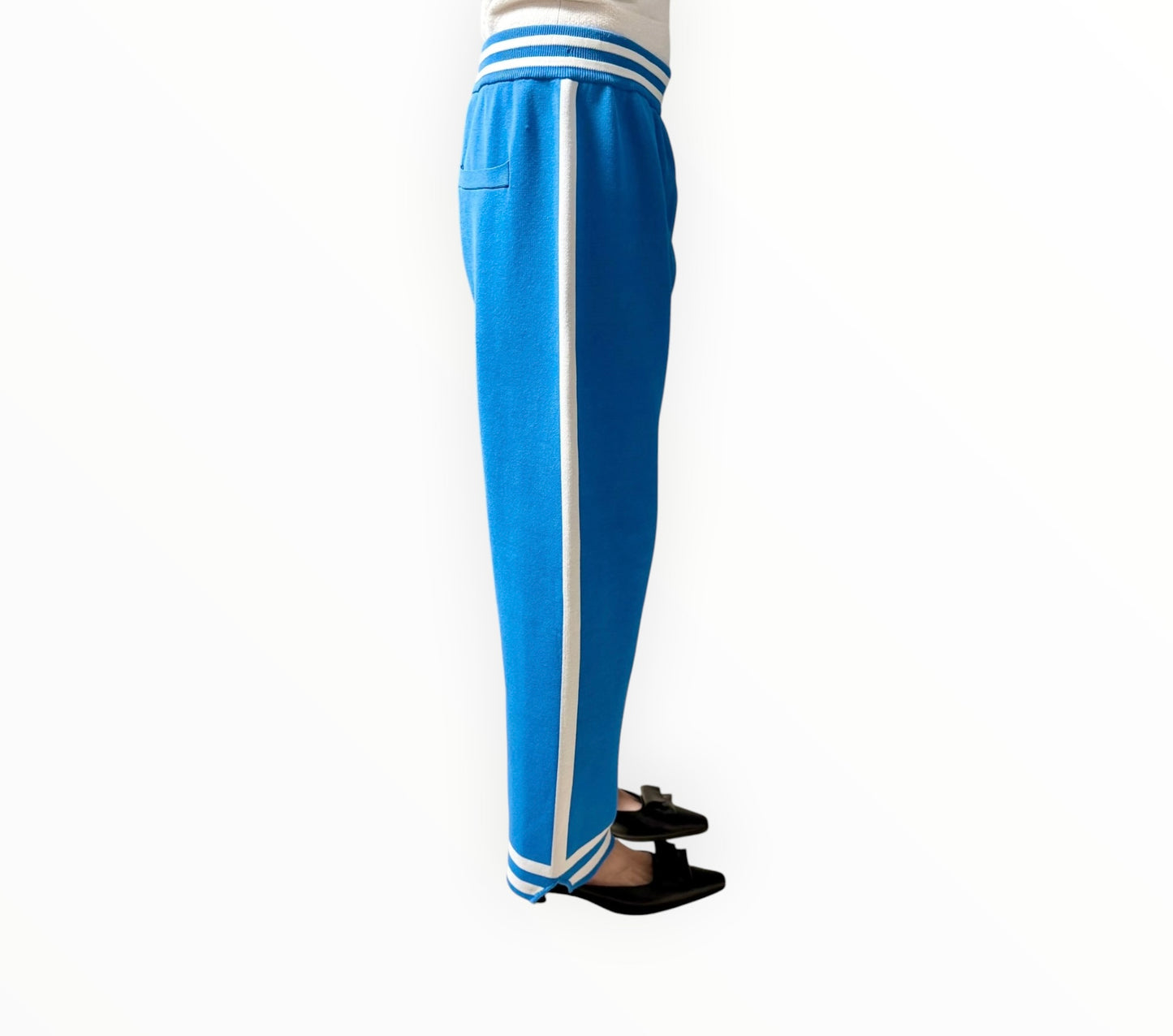 Nagnata Trackpants - Blue/White - Size L