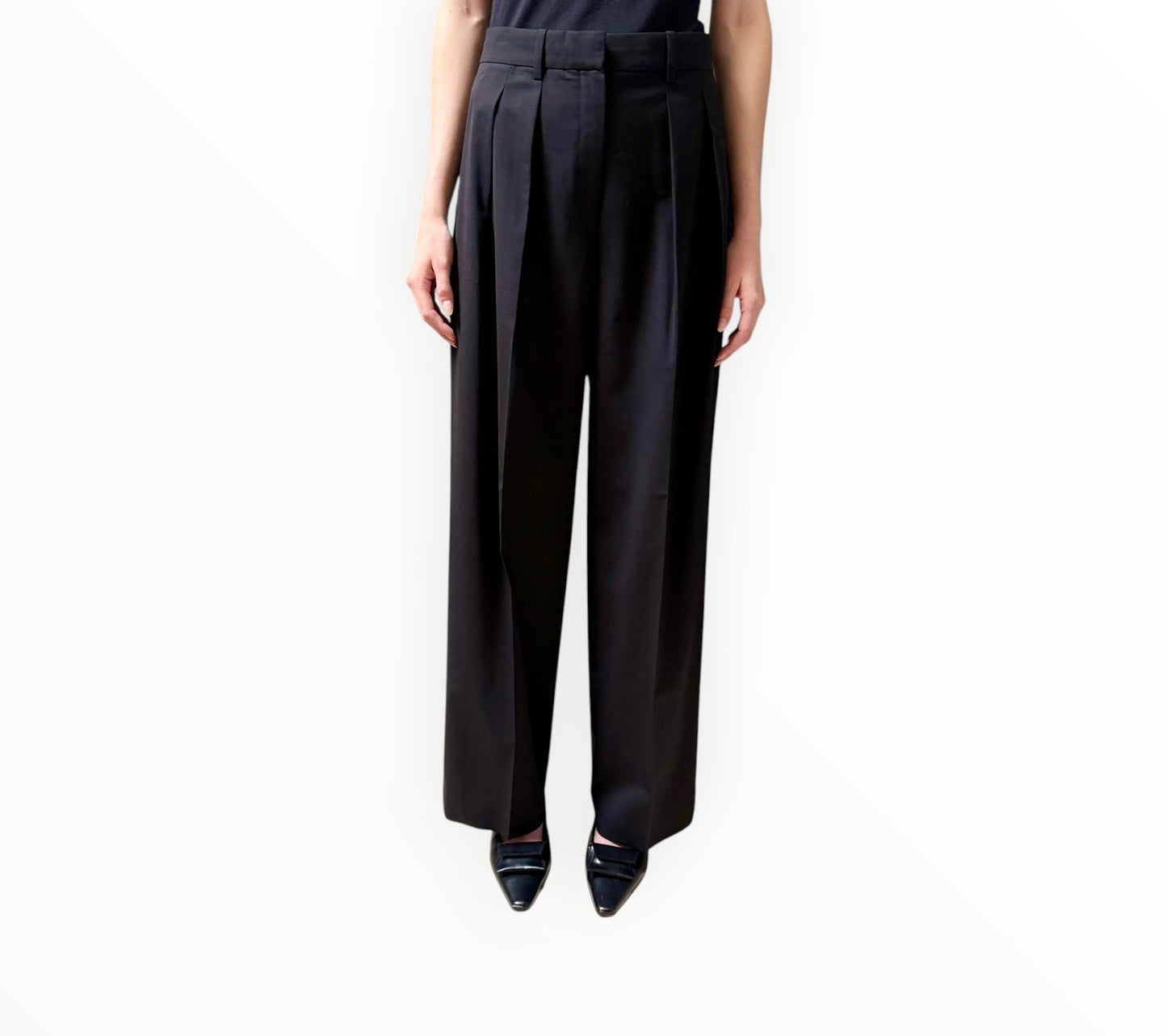 Theory Classic Wool Suit - Black - Size AU8