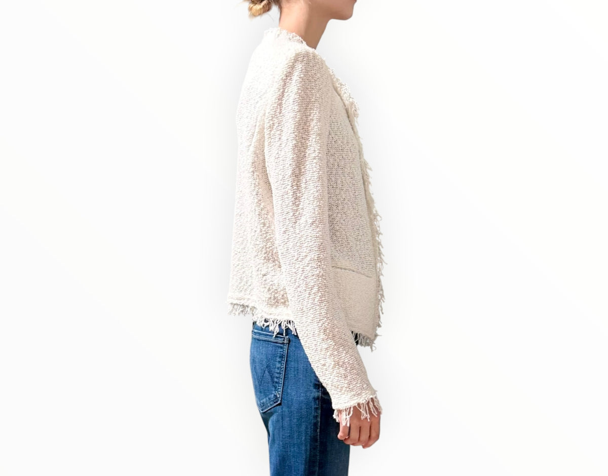 Iro Shavani Jacket - Cream - Size 44
