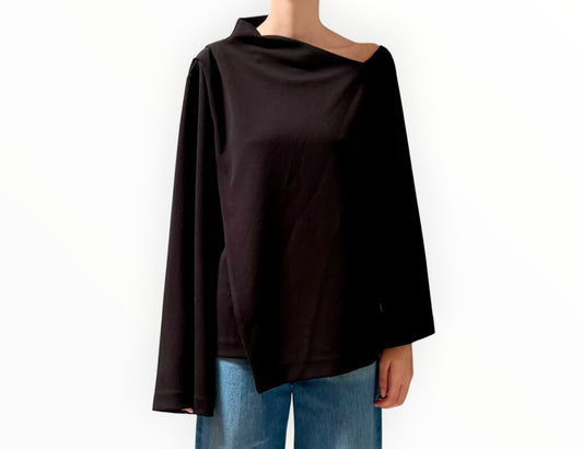 Camilla and Marc Serenitas Lounge Top - Black - Size AU10