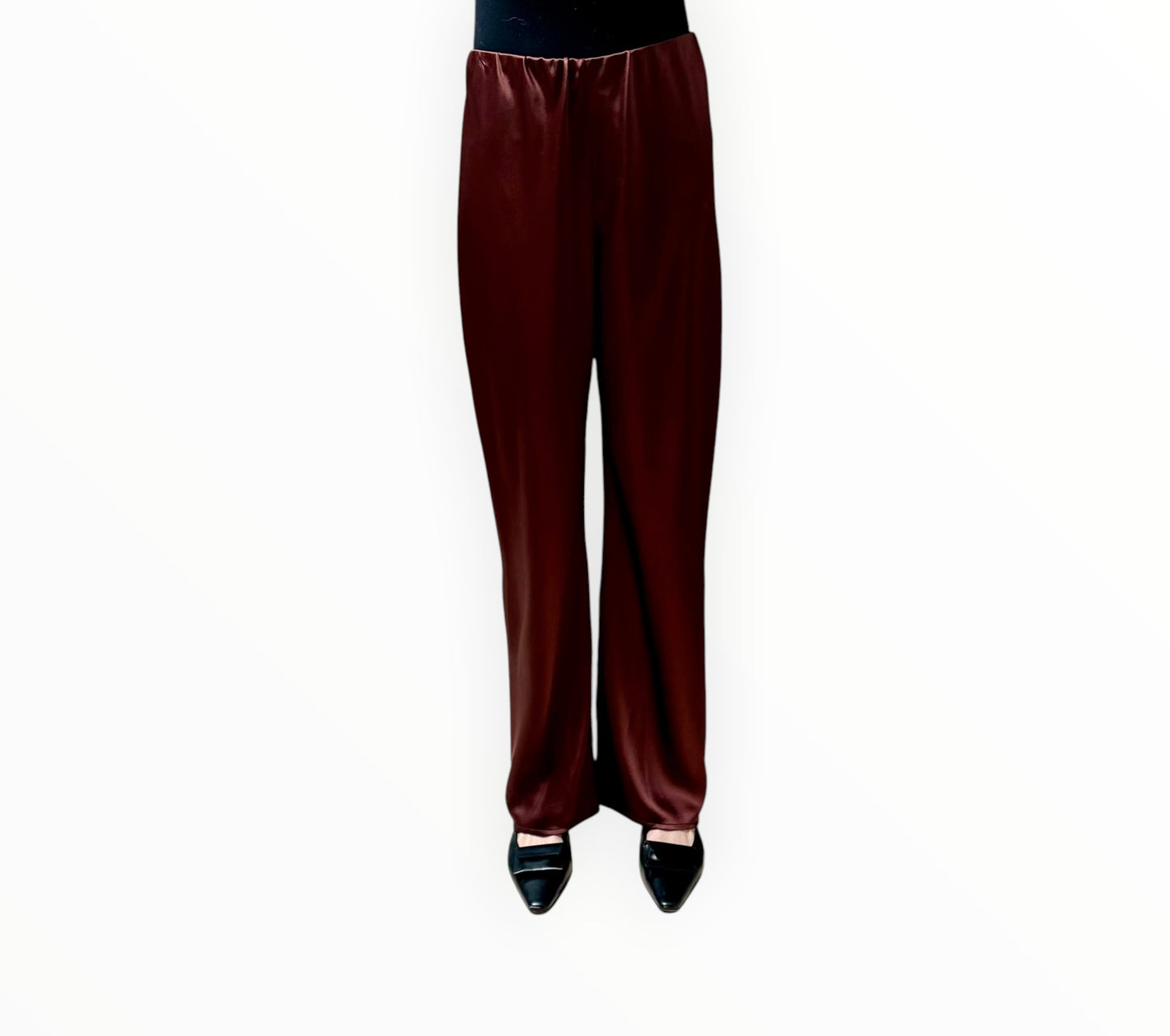 Husk Side Leg Pants - Chocolate - Size 10