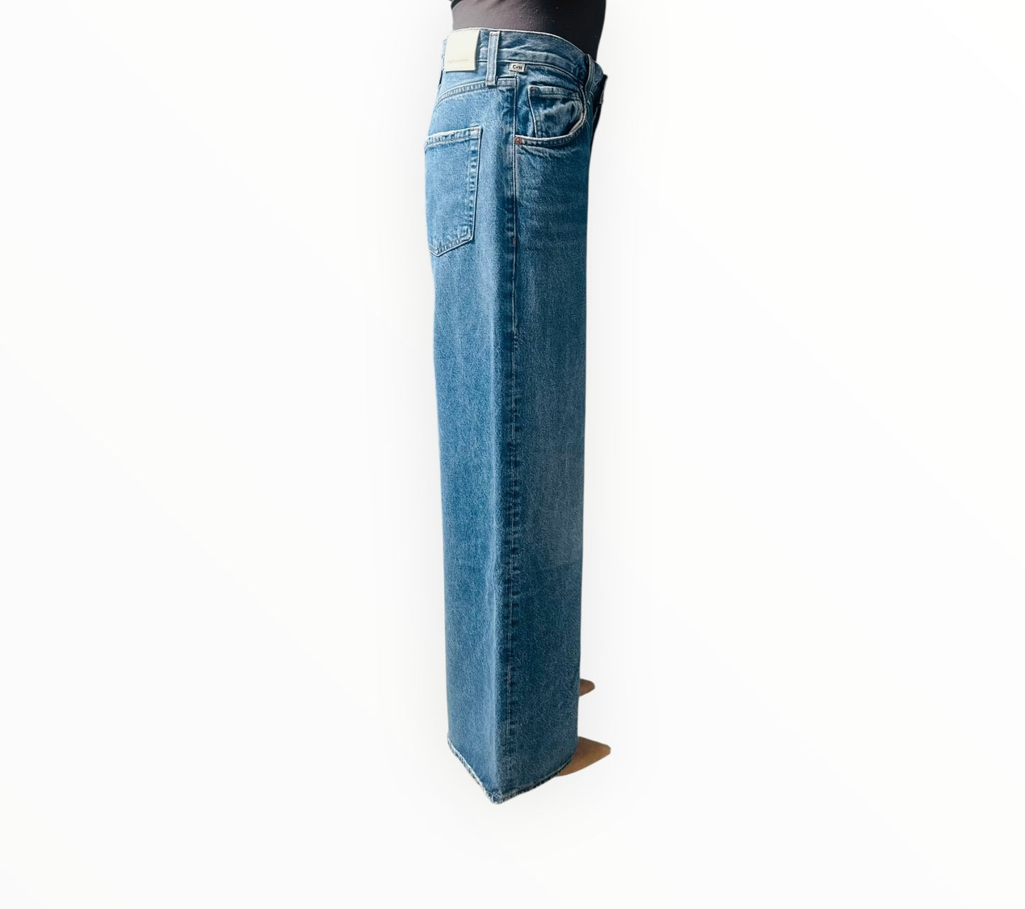 Citizens Of Humanity Wide Leg Jeans - Blue - Size 28