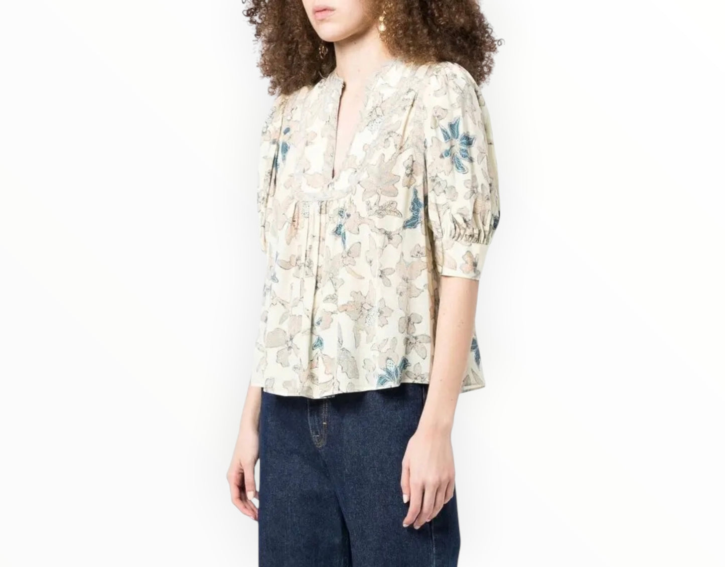 RT006236 - Ulla Johnson Desdra Top - Multi - Size AU10