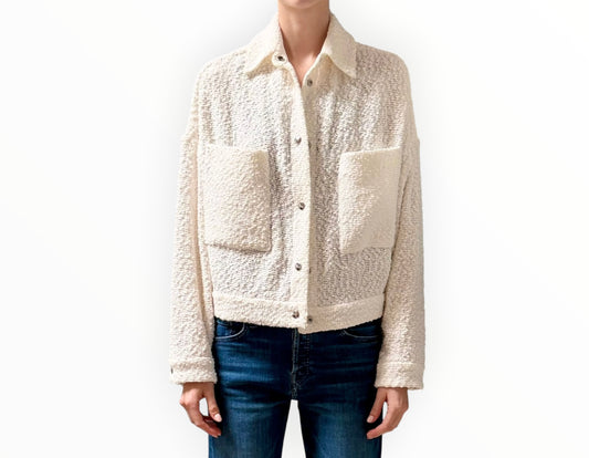 RT006280 - Iro Pabli Jacket - White - Size 34