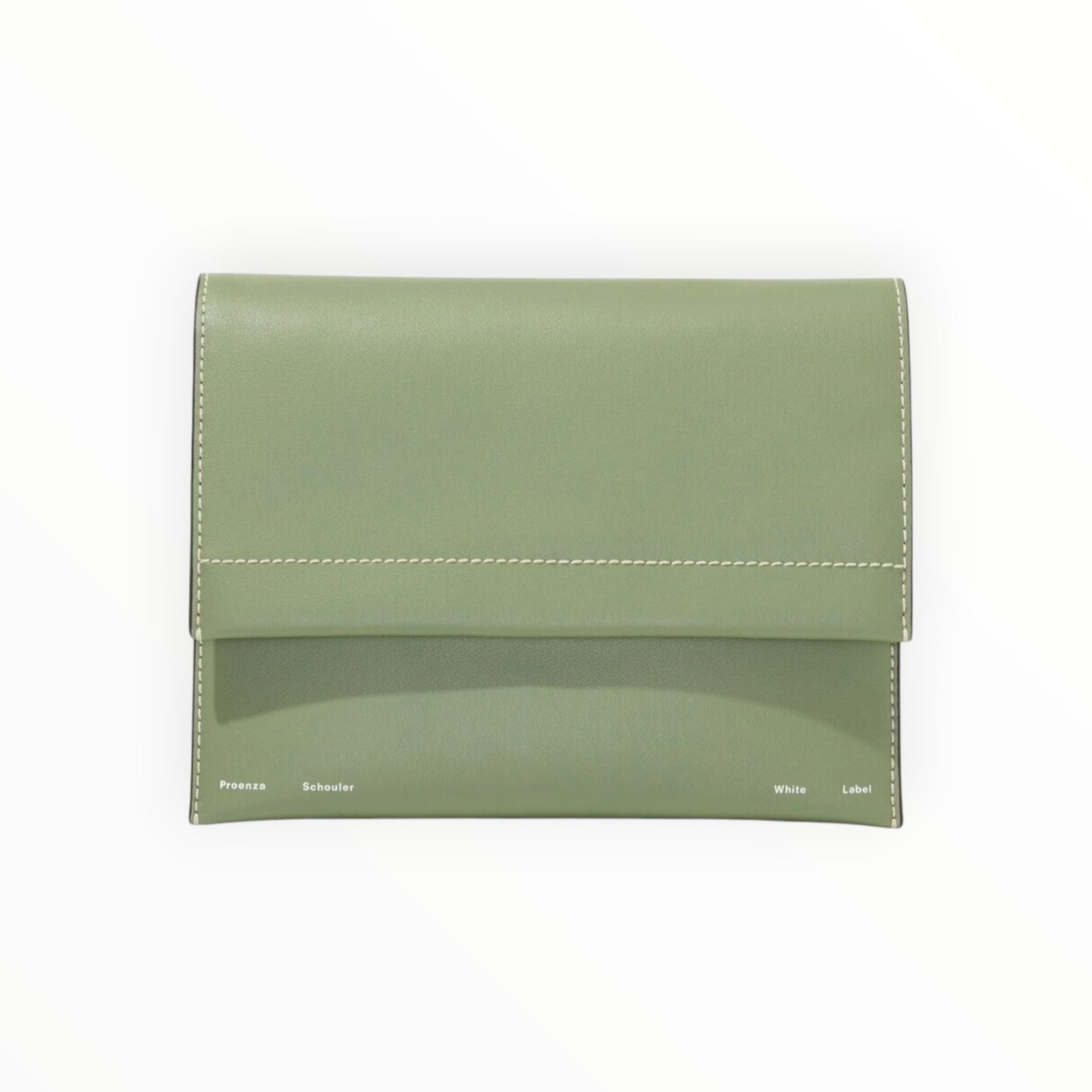 Proenza Schouler Accordion Crossbody - Sage Green - Size W23cm x H19cm x D10cm