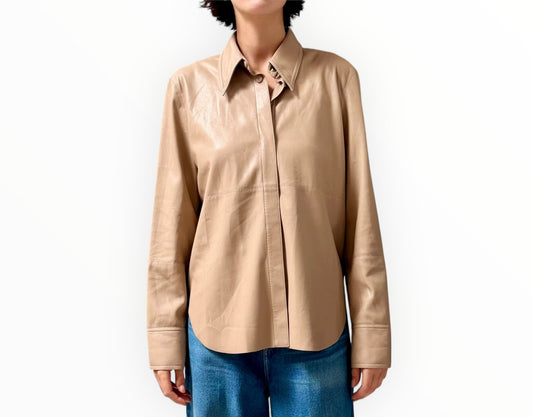 Nanushaka Naum Shirt - Sandstone - Size M