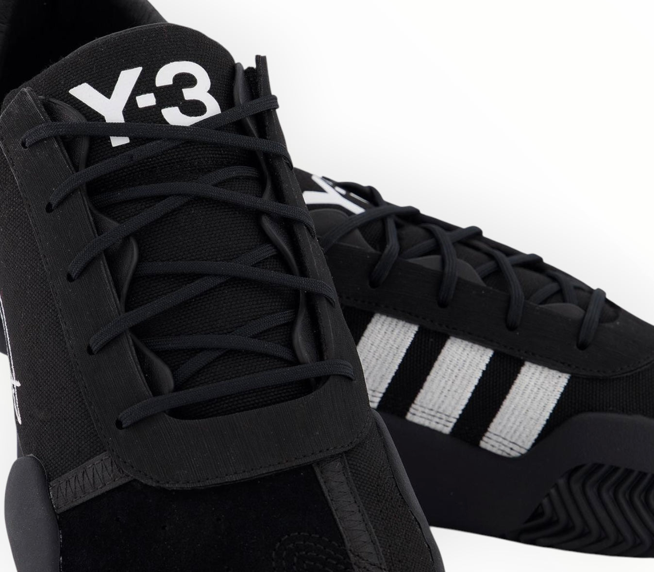 Adidas Y-3 Yunu Sneakers - Black - Size 37.5