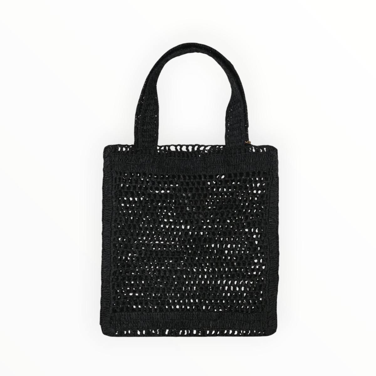 RT006248 - Chloe Summer Banana Bag - Black - Size W33cm x H36cm x D2cm
