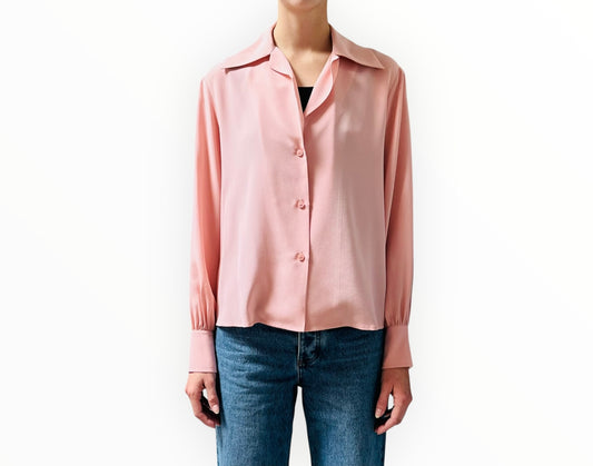 Scanlan Theodore Cropped Shirt - Pink - Size AU8