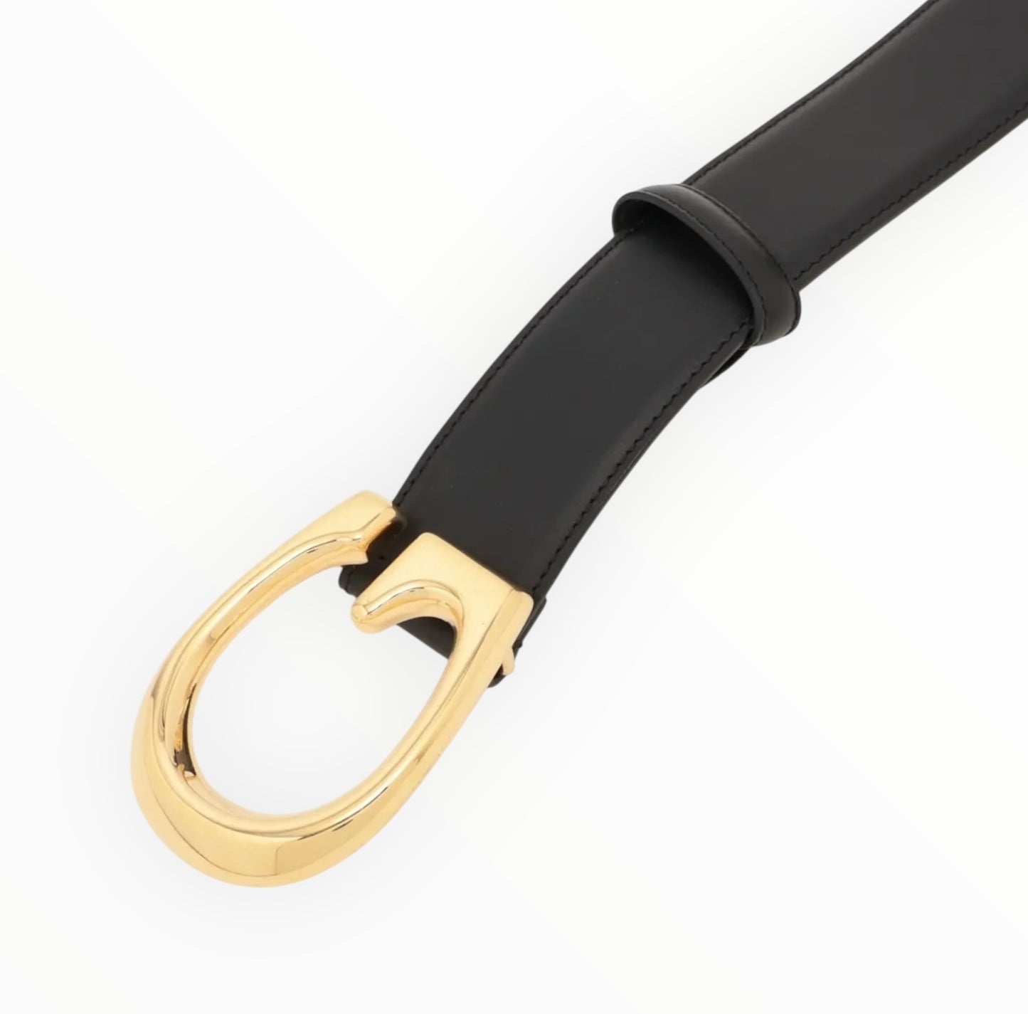 Gucci G Logo Belt - Black - Size 85|34