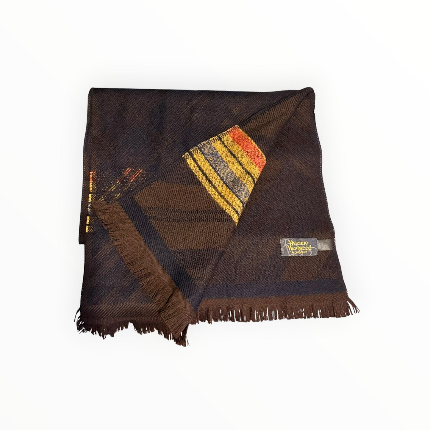 Vivienne Westwood Scarf - Brown/Black -