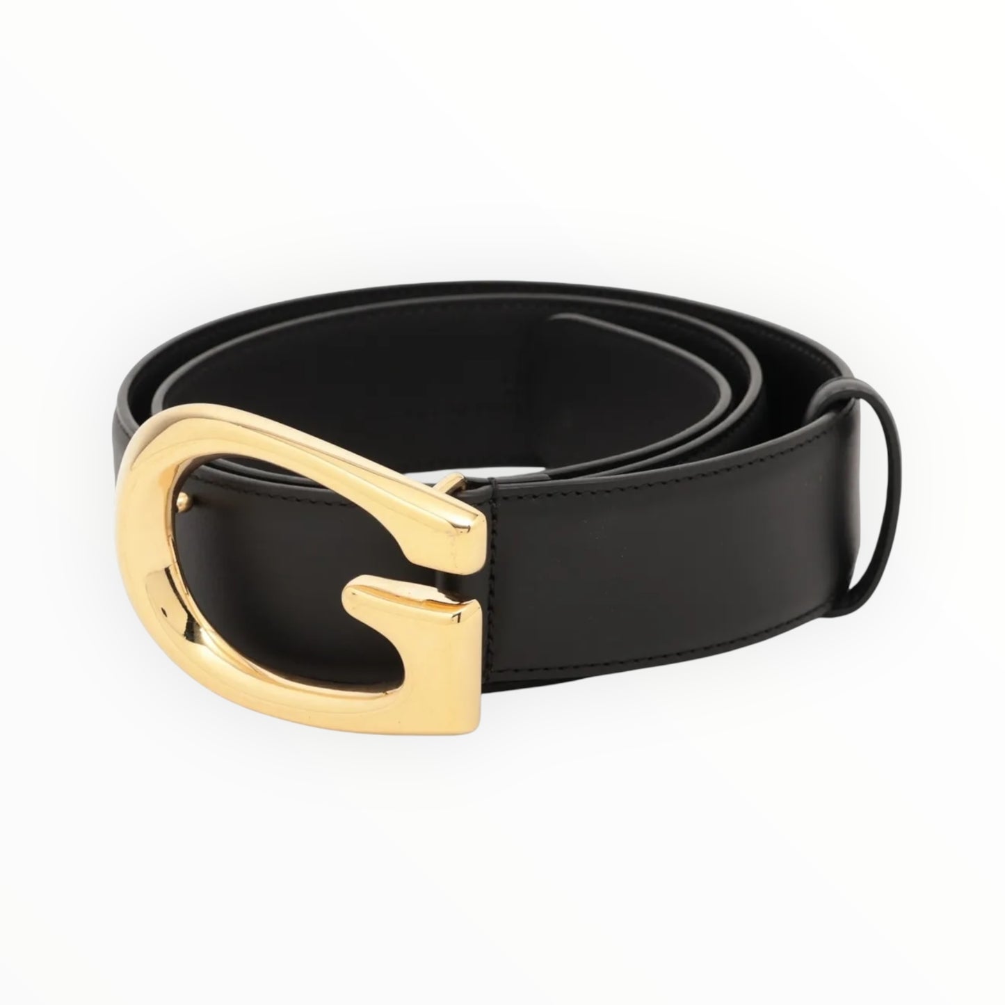 Gucci G Logo Belt - Black - Size 85|34