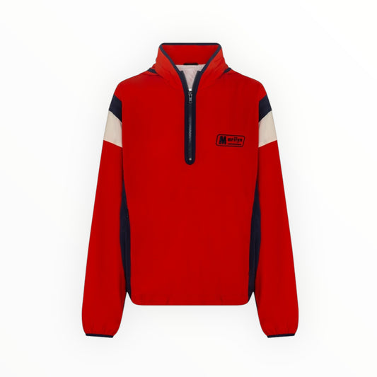 Maggie Marilyn Cloud Jacket - Red/Navy - Size M