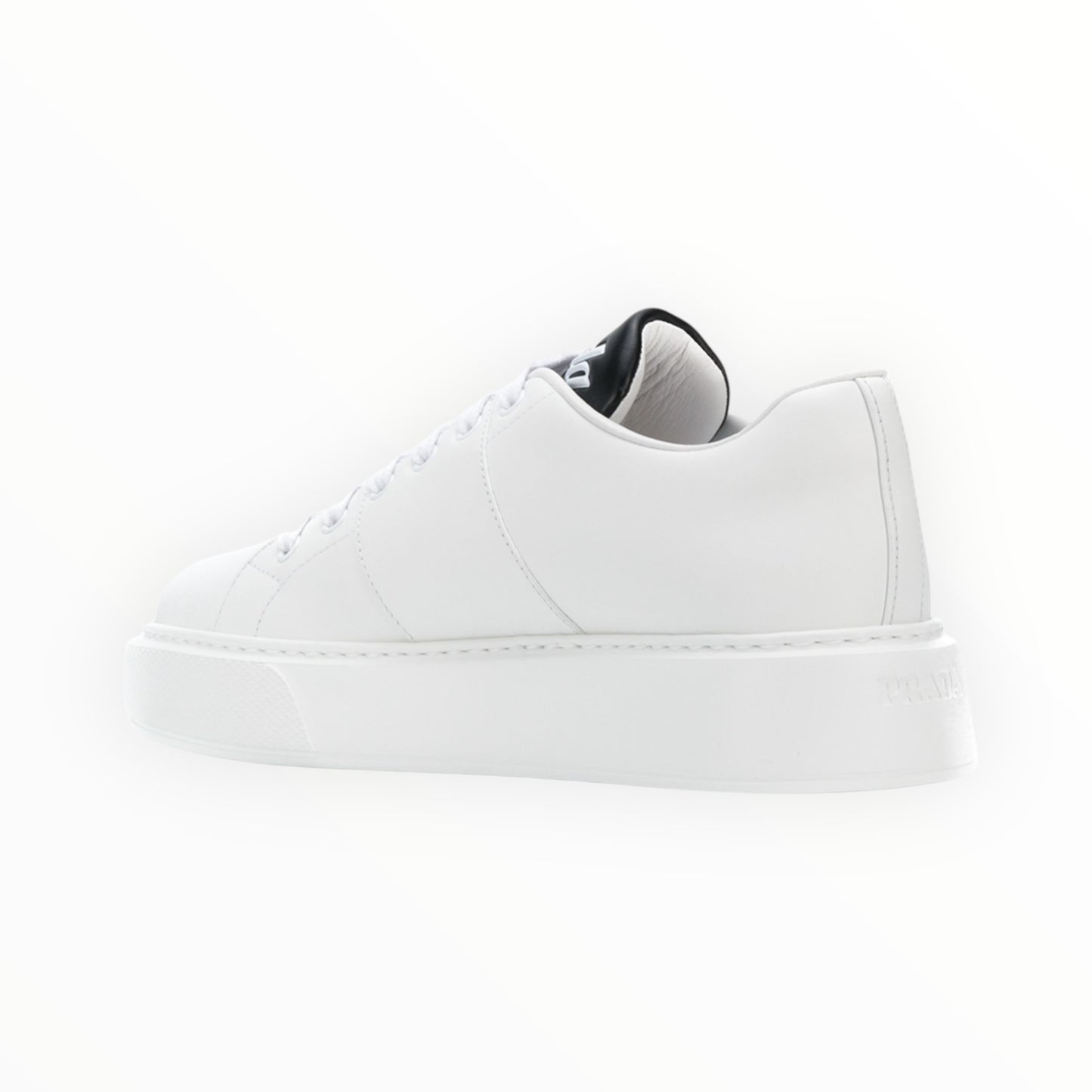 Prada Tonal Logo Sneakers - White - Size 39