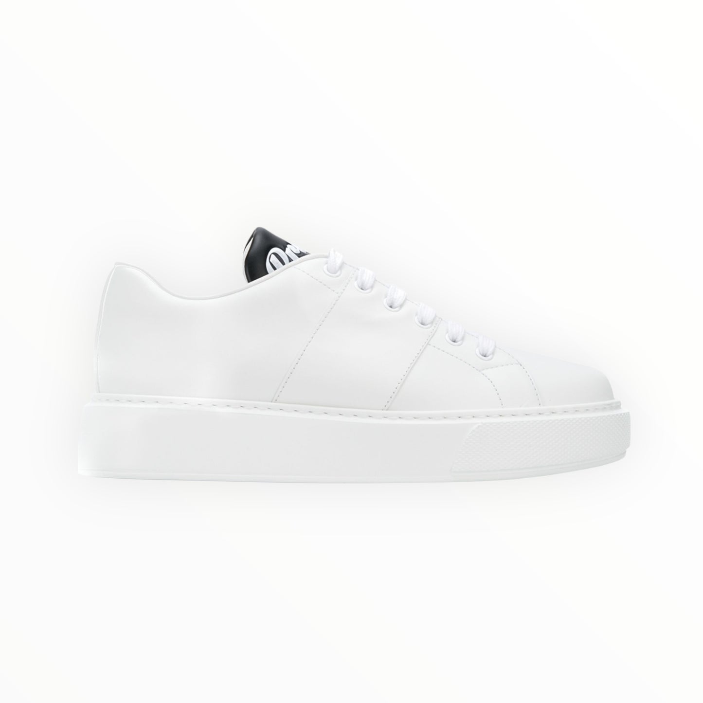 Prada Tonal Logo Sneakers - White - Size 39