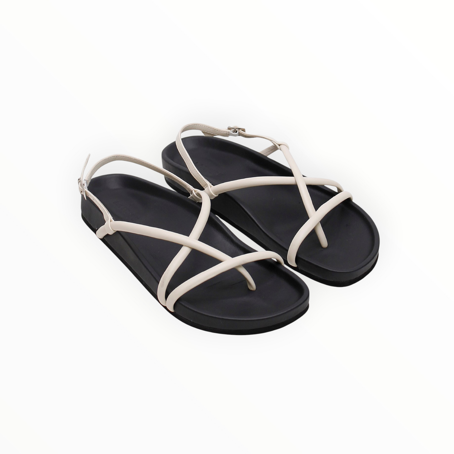 La Tribe Tube Sandals - Ivory - Size 39