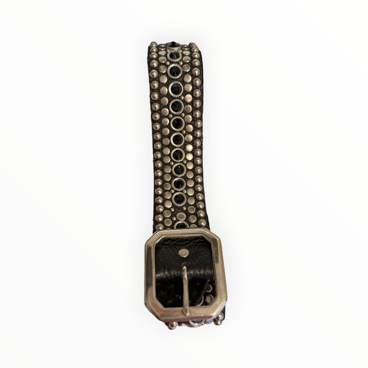 Sky Crystal Stud Belt - Size M