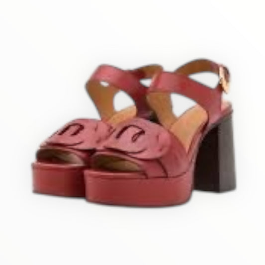 See by Chloe Loys Platform Sandals -  Red - Size 40