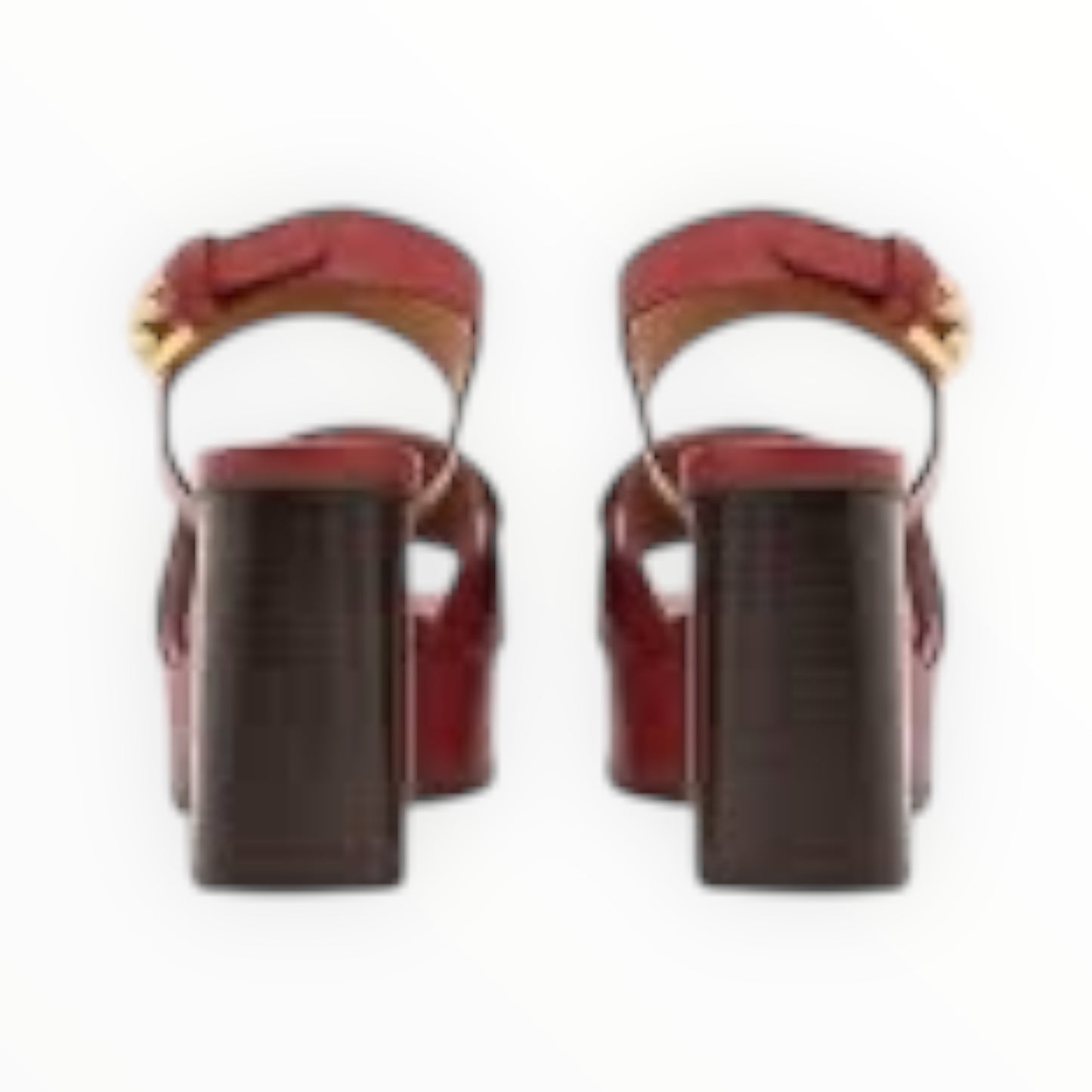 See by Chloe Loys Platform Sandals -  Red - Size 40